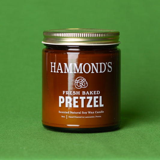 Fresh Baked Pretzel Candle