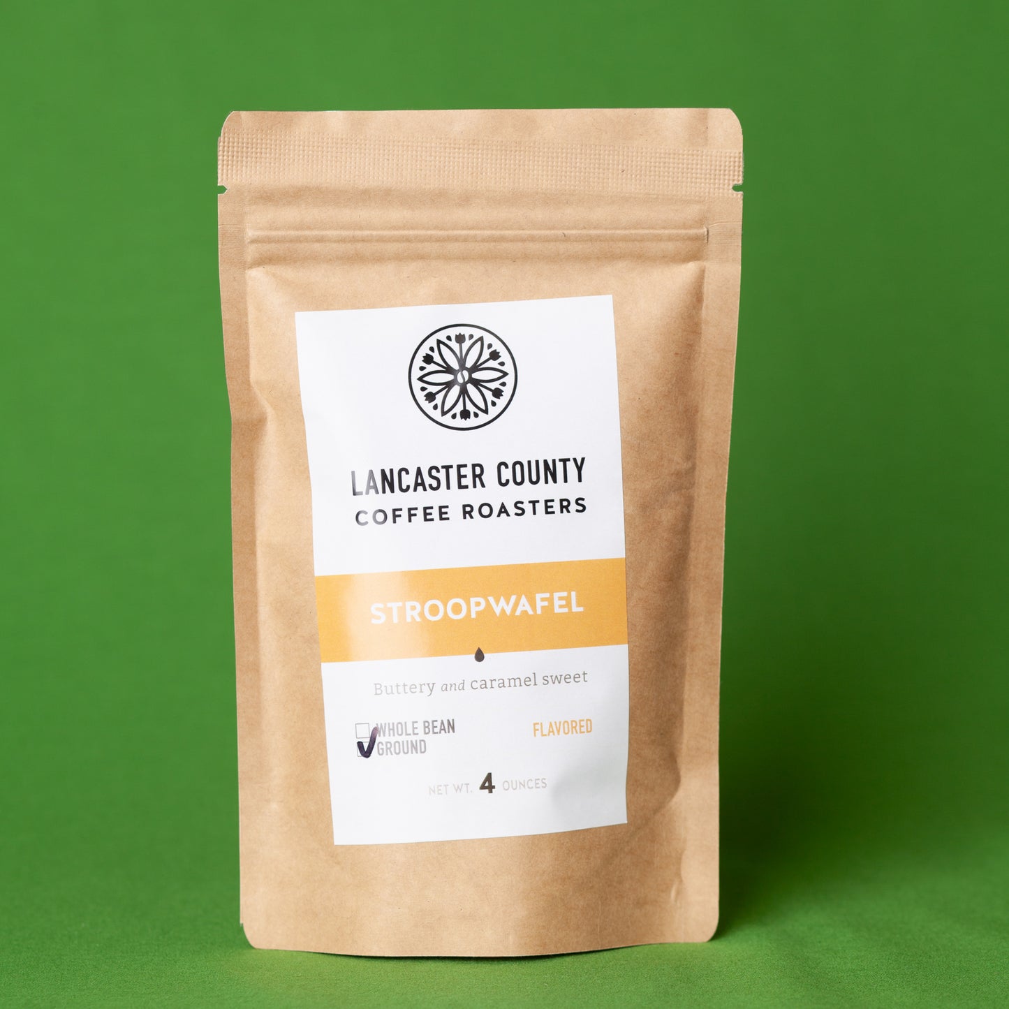 Stroopwafel Coffee 4oz, Ground