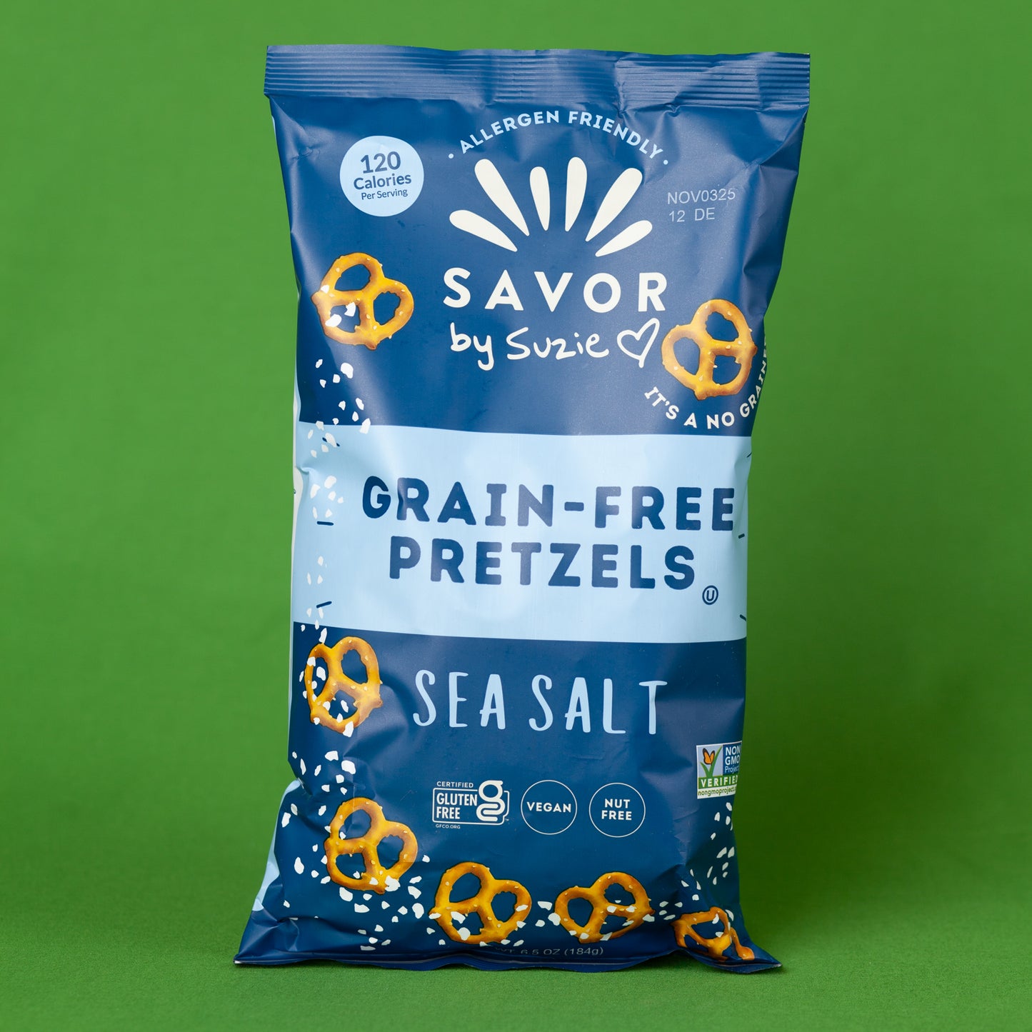 Gluten-Free Sea Salt Pretzels Large