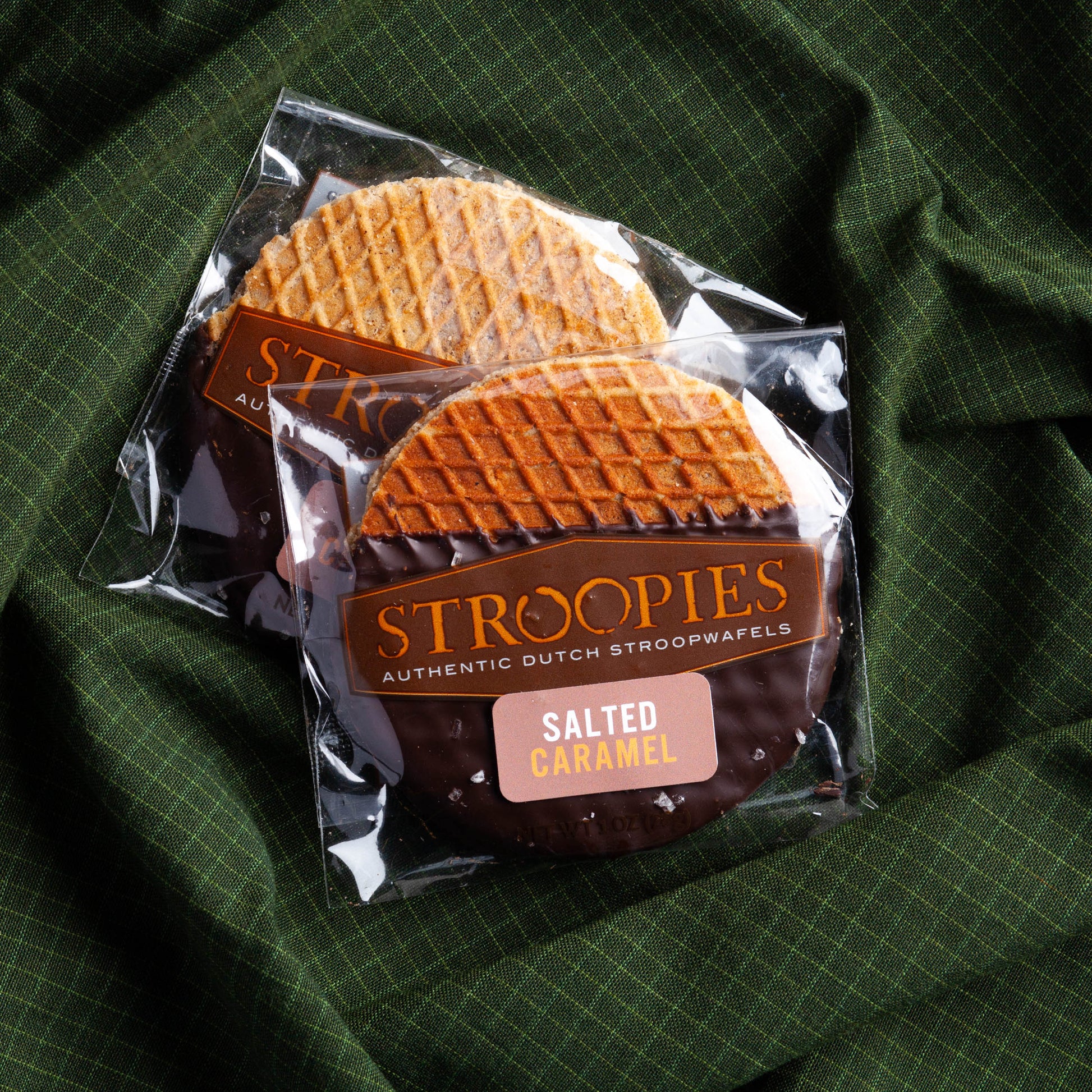 2 Salted Caramel Stroopwafels from Stroopies