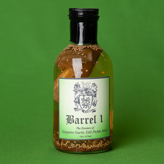 Barrel One Pickle Juice - Jalapeno Garlic