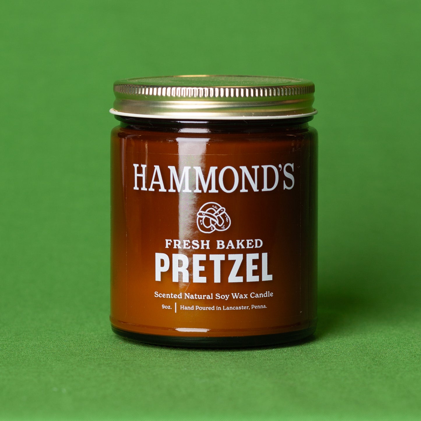 Fresh Baked Pretzel Candle