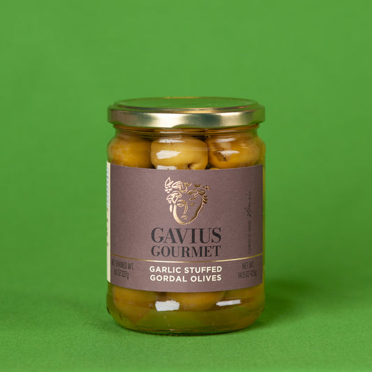 Garlic Stuffed Queen Olives