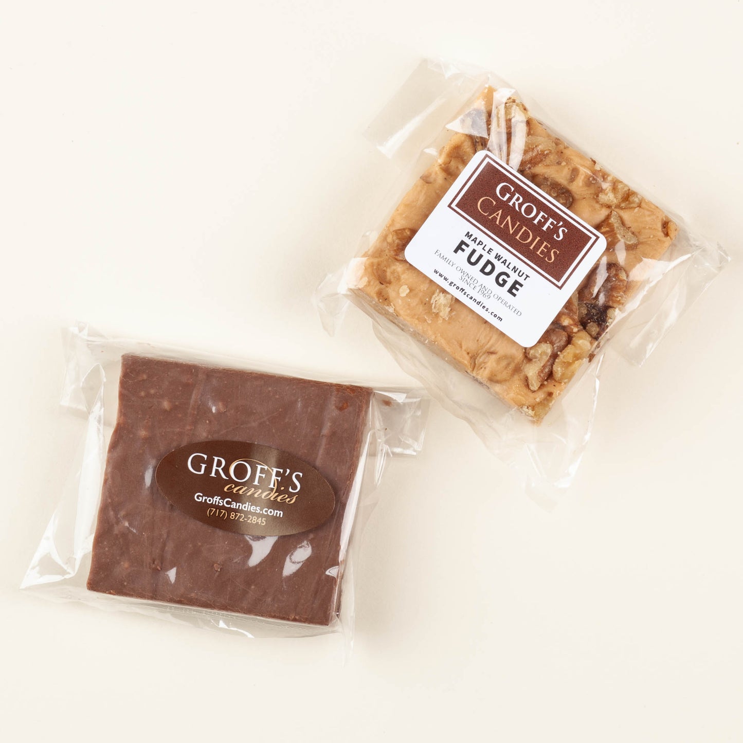 Maple Walnut Fudge Square