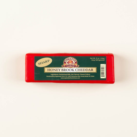 Honey Brook Cheddar - Red Wax